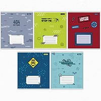 Зошит шкільний 1Вересня 12 аркушів коса лінія Game zone (25)