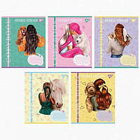 Зошит шкільний Yes 18 аркушів лінія Friends forever (25)