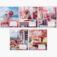 Зошит шкільний 1Вересня 36 аркушів лінія Girls dream (15)