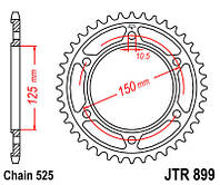 Задняя звезда JT JTR899.45