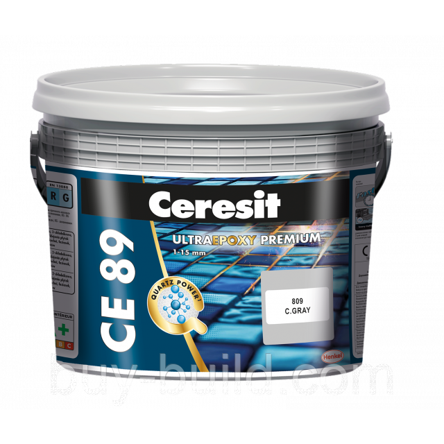 Фуга Ceresit CE 89 2.5кг білий