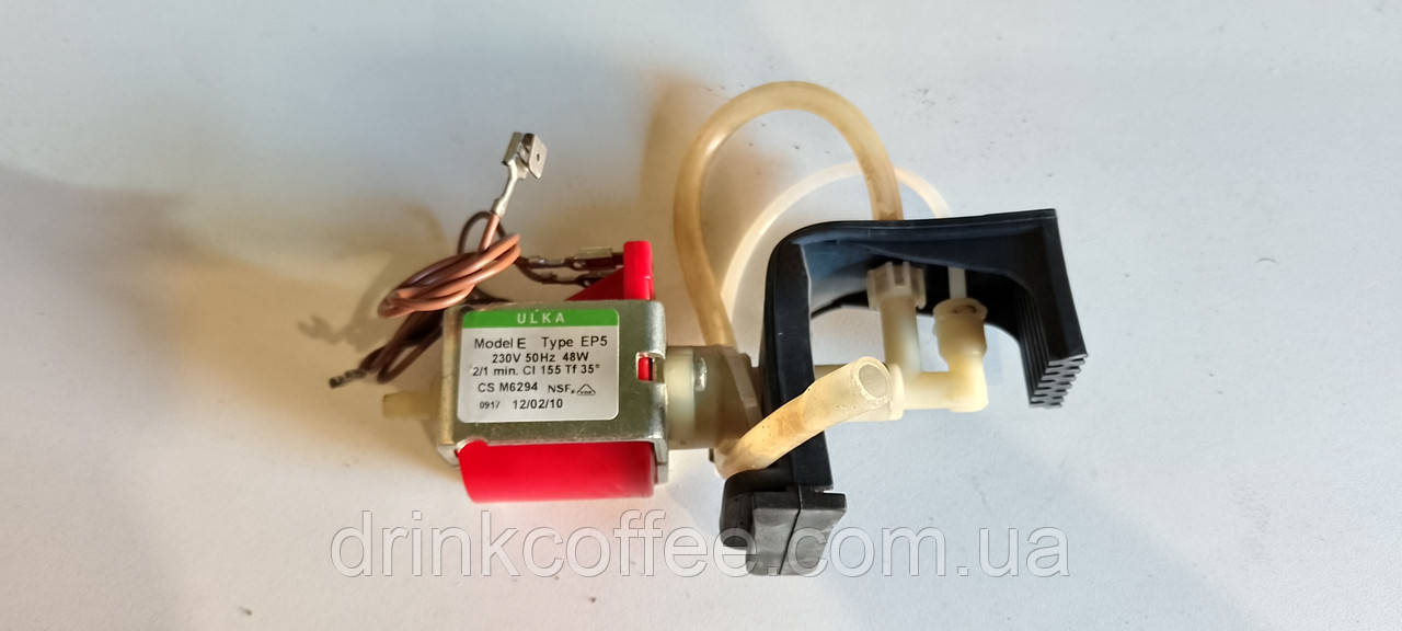 Насос помпа ULKA Type EP5 48W у зборі для кавомашини Delonghi ESAM 3100_6 SB б/у