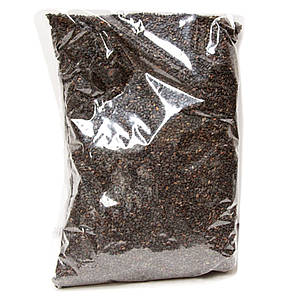 Смажений очищений кунжут чорний 1 кг