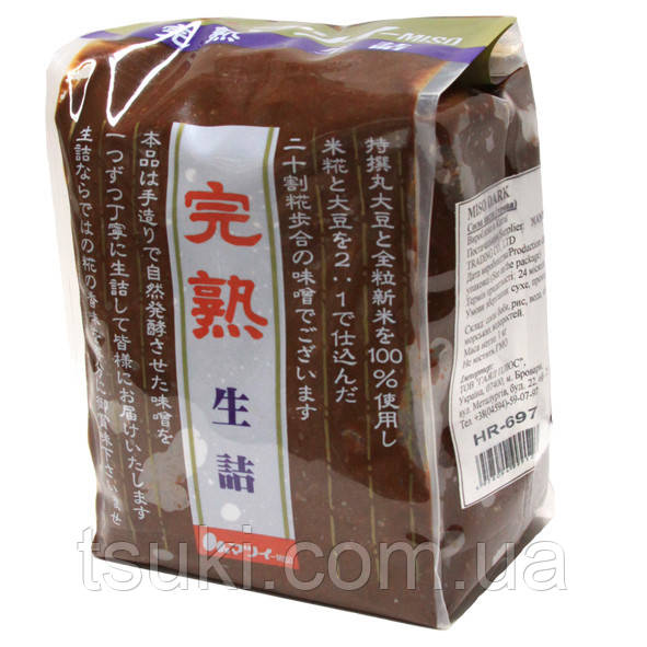 Паста Мисо темная 1,0 кг соевая Китай - фото 1 - id-p438754145