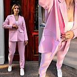 Жіночий стильний костюм брючний новинка 2024, фото 5