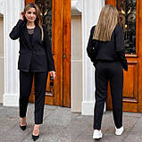 Жіночий стильний костюм брючний новинка 2024, фото 6