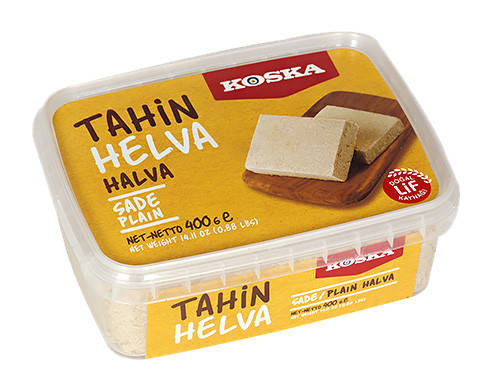Тахінна (кунжутна) халва ванільна Koska, 400 г, фото 1