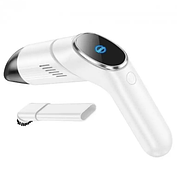 Товар з дефектом! Портативний автомобільний пилосос Hoco ZP6 Speed portable car vacuum cleaner, білий