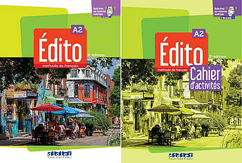 Edito A2 2e Edition Livre de l'eleve + Cahier d'exercices (комплект)