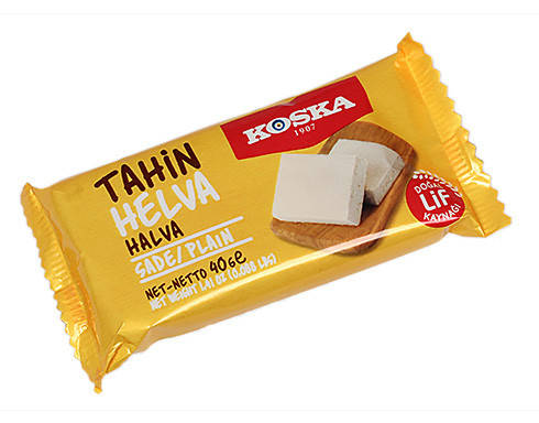 Тахінна (кунжутна) халва ванільна Koska, 40 г, фото 1