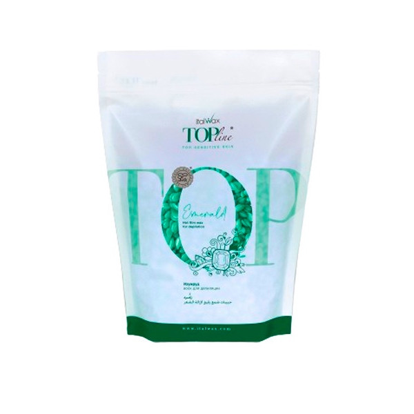 Гарячий віск в гранулах ItalWax TOP Line Смарагд, 750 гр
