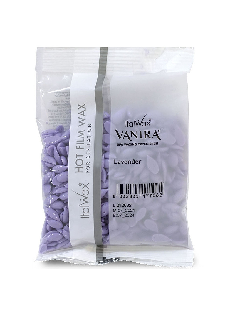 Гарячий віск в гранулах ItalWax VANIRA Лаванда, 100 гр