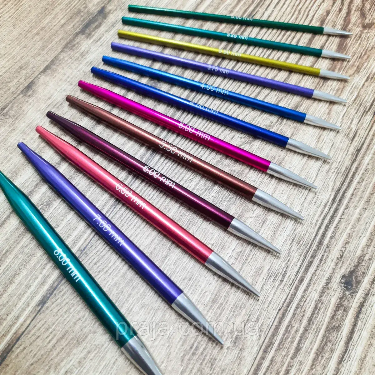 Спиці з'ємні Zing KnitPro 4.0мм, фото 1