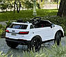 Дитячий електромобіль на акумуляторі Audi Q7 з пультом радіокерування для дітей 3-8 років Білий, фото 9