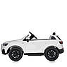 Дитячий електромобіль на акумуляторі Audi Q7 з пультом радіокерування для дітей 3-8 років Білий, фото 3
