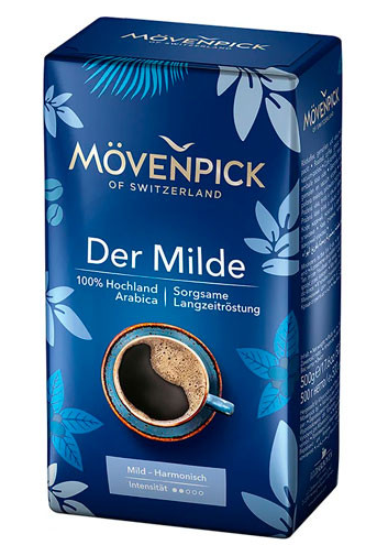 Кава Movenpick Der Milde мелена 500 г, фото 1