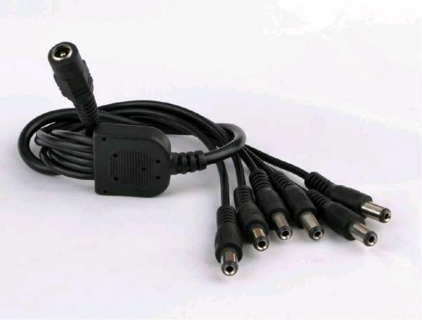 Кабель дільник живленя GV-DCS 1/6, 12V, DC для відеокамер