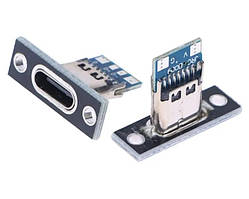 Роз'єм USB 3.1 Type-C мама (female) 2 Pin