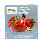 Зелений чай із полуницею Tea Moments Sparkling Strawberry 20 пірамідок, фото 4