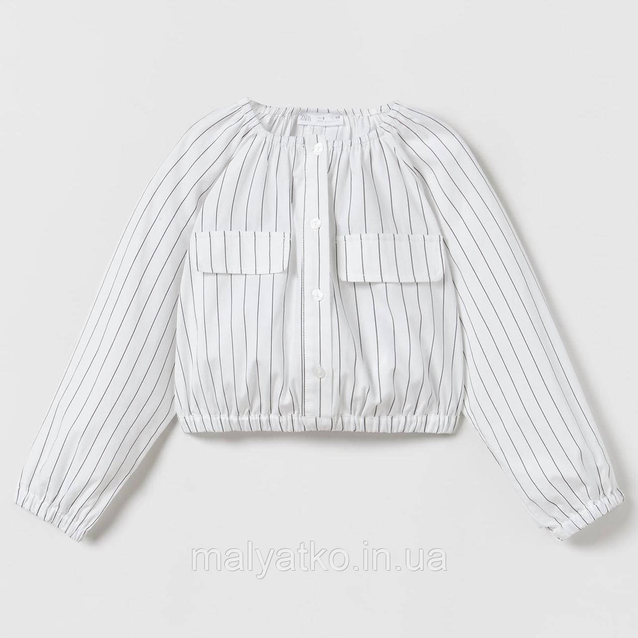 Сорочка (сорочка) укорочена Zara. Розмір 10/140 см, фото 1