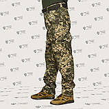 Тактичні штани спрощеного покрою в камуфляжі ММ-14 рип-стоп, фото 7