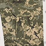 Тактичні штани спрощеного покрою в камуфляжі ММ-14 рип-стоп, фото 9