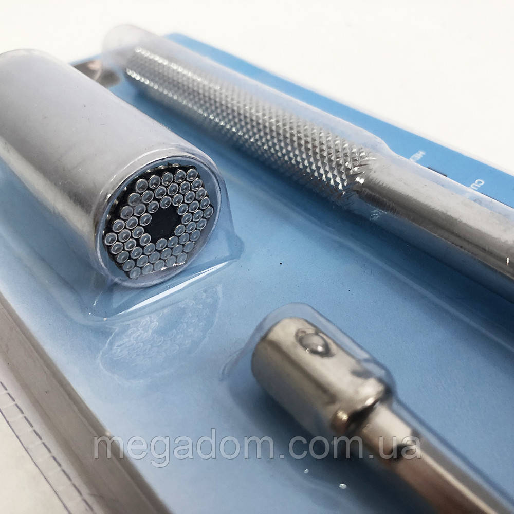 Тріскачка з універсальної головкою Instantly Grips any Shape YT-254 7-19 мм