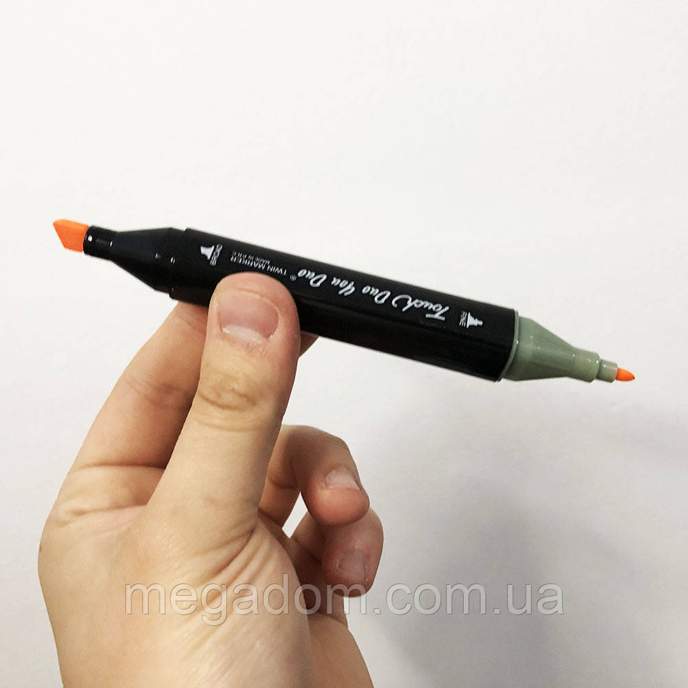 Професійний набір двосторонніх скетч маркерів Touch 48 шт, Маркер для IV-125 скетчінгу двосторонній