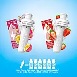 Стартовий набір пляшка з кришкою Cirkul із двома смаковими картриджами Полуниця-Маракуйя та Драконів фрукт 946 мл, фото 4