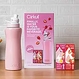 Стартовий набір пляшка з кришкою Cirkul із двома смаковими картриджами Полуниця-Маракуйя та Драконів фрукт 946 мл, фото 5