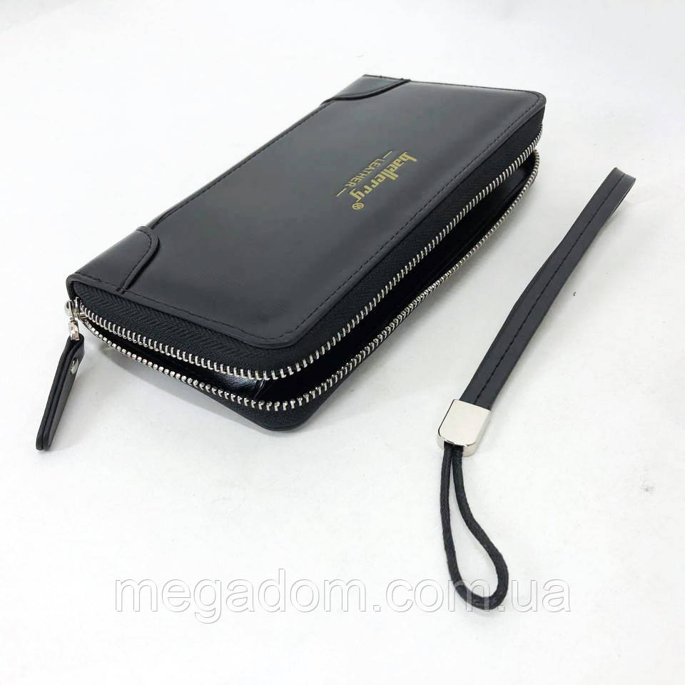 Гаманець для картки Baellerry leather black, Особливий шкіряний гаманець GS-552 для чоловіків
