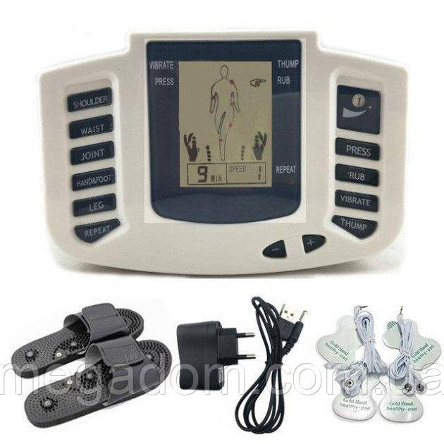 Масажер електростимулятор точковий для тіла і стоп Digital Therapy Stroke UI-671 Slimming JR-309A