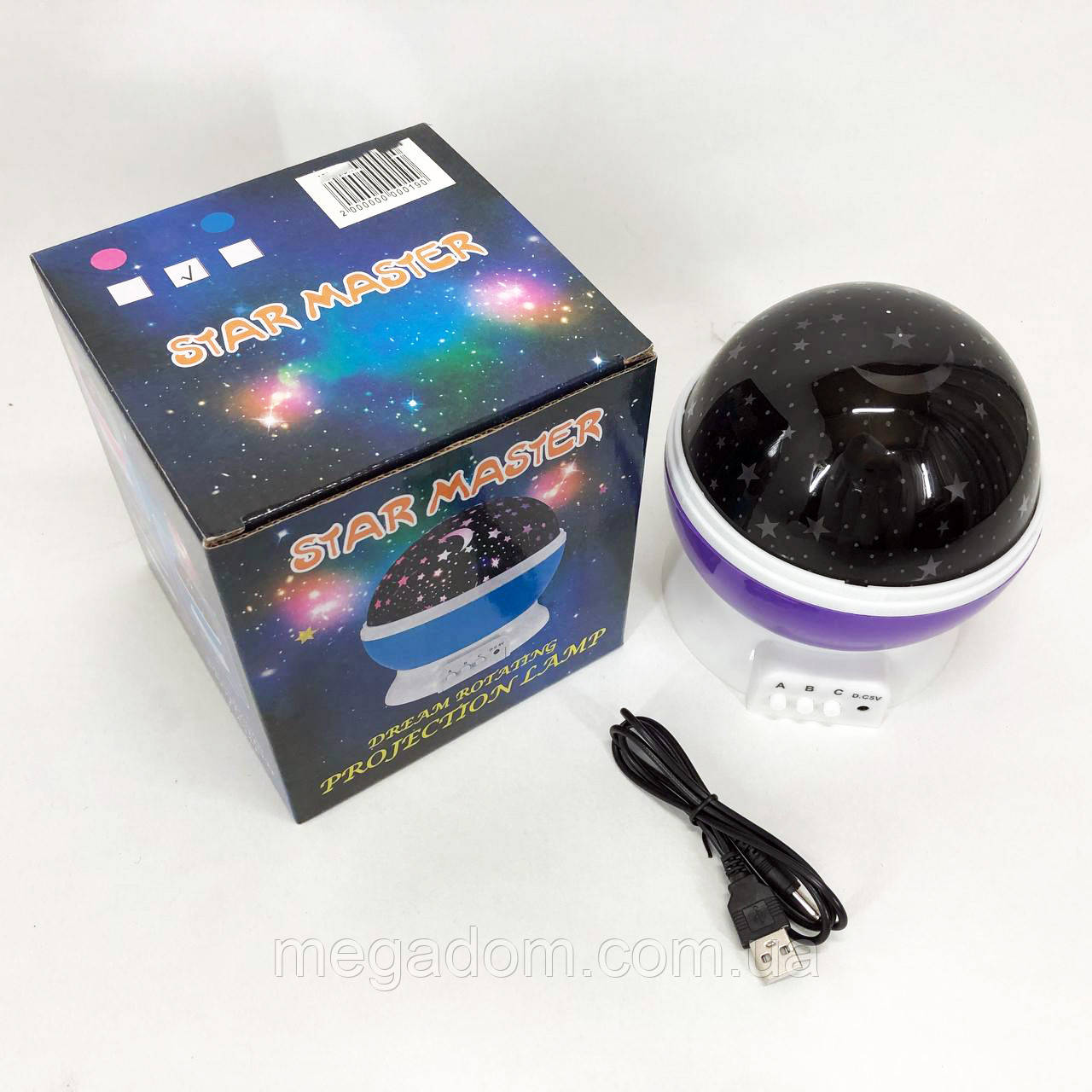 Світлодіодний нічник акумуляторний з usb Star Master Big, Світячі нічники, Дитячий нічник IR-903 для малюка