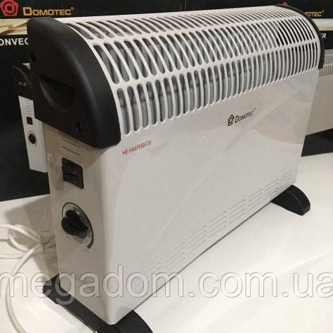 Опалювальний конвектор Domotec MS-5904 2000 Вт, Конвертор для дачі, Компактний OL-232 обігрівач конвектор