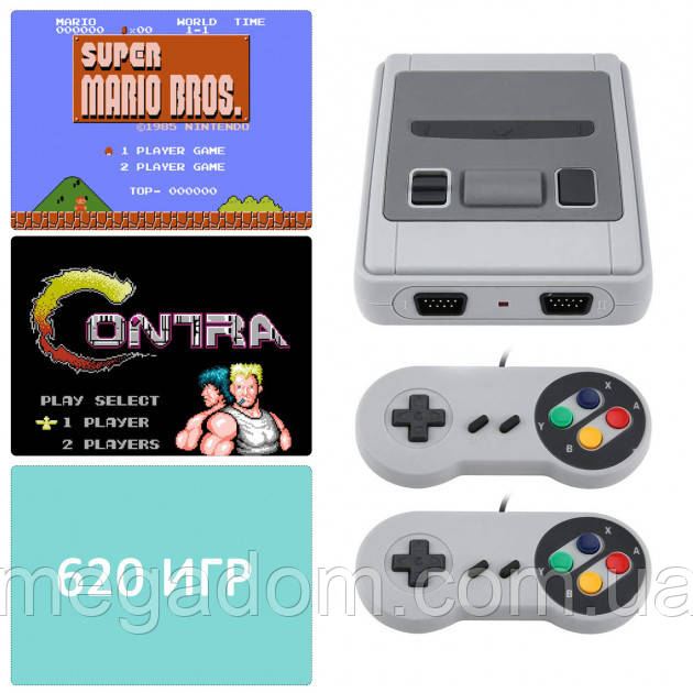 Ігрова приставка для телевізора з двома джойстиками Game Box Dendy Super Mini, Ігрова дітей YX-798 та дорослих