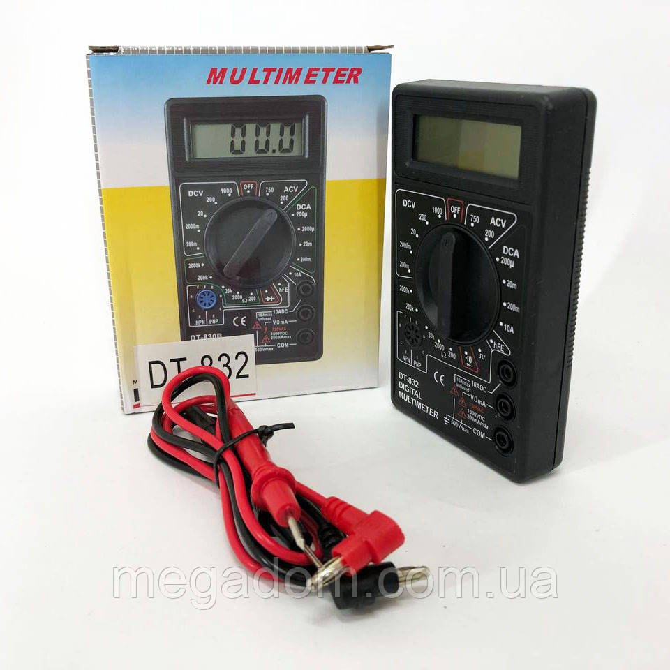 Сучасні цифрові мультиметри Digital DT-832, Мультиметр із захистом, Цифровий мультиметр PZ-224 для дому