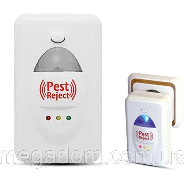 Ультразвуковий відлякувач мишей в розетку Pest Reject HK02, FK-680 Прилад-відлякувач щурів