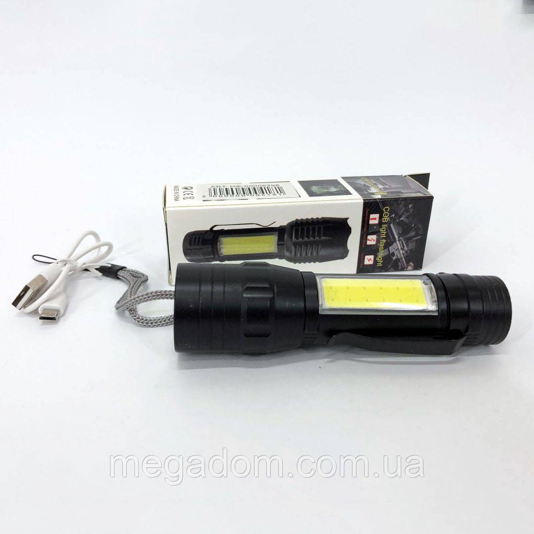 Штурмовий тактичний ліхтар Police Bailong BL-T6-19, Ліхтарик поліцейський, переносний JY-105 гарний ліхтарик