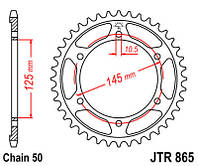 Задня зірка JT JTR865.39