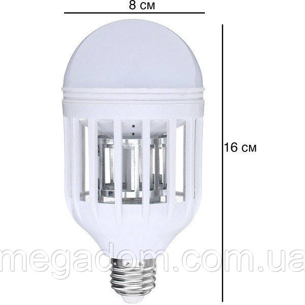 Світлодіодна лампа для комах Zapp Light, електрична пастка для комах, протимоскітна лампа KB-513 від комарів