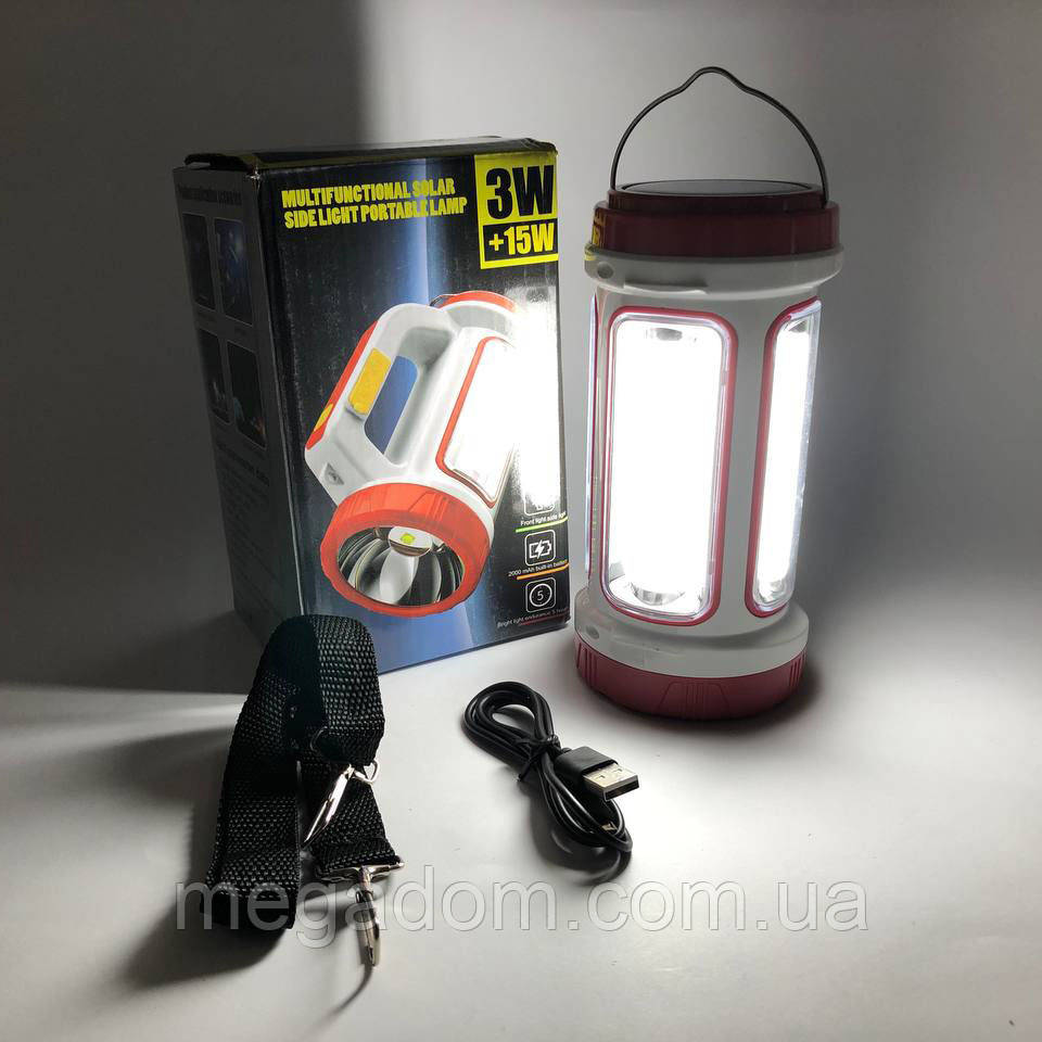 Освітлення для кемпінгу 5158-LED-COB, Портативна лампа для кемпінгу, Потужний ліхтар EH-980 для риболовлі