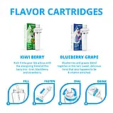 Стартовий набір пляшка з кришкою Cirkul із двома смаковими картриджами Чорниця-Виноград та Ківі 946 мл, фото 9