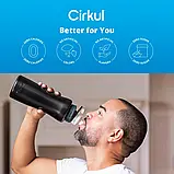 Стартовий набір пляшка з кришкою Cirkul із двома смаковими картриджами Чорниця-Виноград та Ківі 946 мл, фото 5