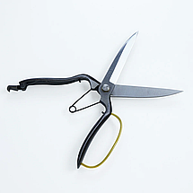 Ножиці для топіарної стрижки Hanakumagawa / Ханакумагава 270 мм із захистом на руків'ї (Японія), фото 3