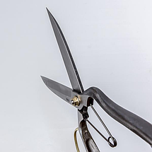 Ножиці для топіарної стрижки Hanakumagawa / Ханакумагава 270 мм із захистом на руків'ї (Японія), фото 4