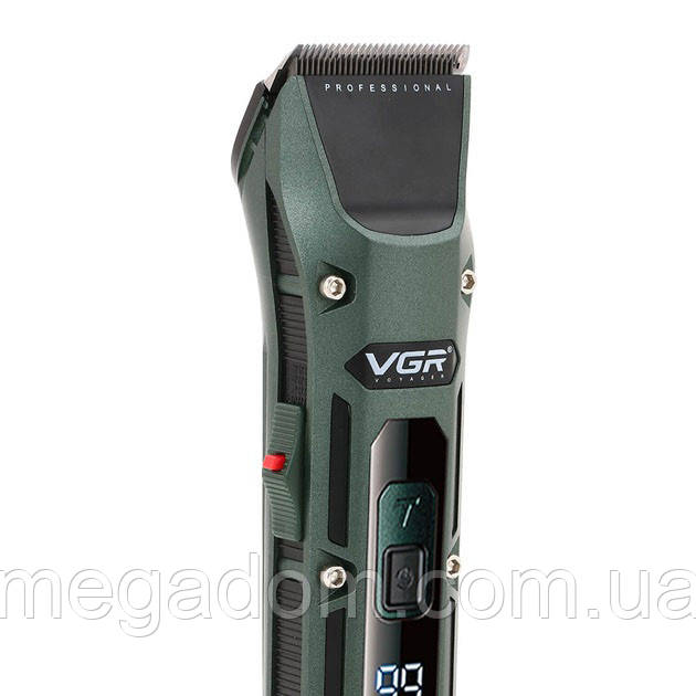 Професійна VGR V-696, Машинка для стрижки волосся бездротова, Бритва тример OX-859 для чоловіків