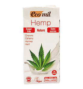 Конопляне молоко без цукру Eco Mil, 1 л