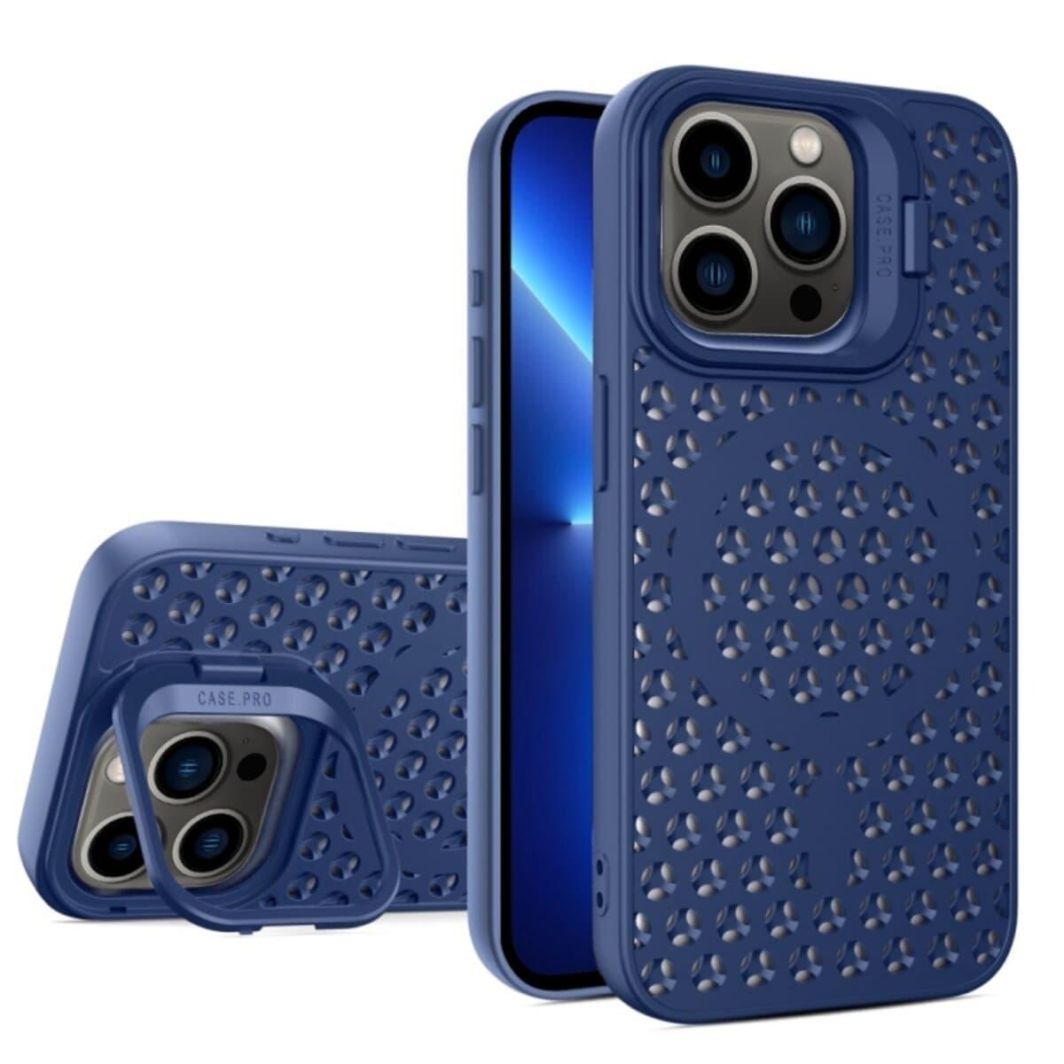 Чохол із підставкою та MagSafe Cosmic Grater Stand iPhone 13 Pro Blue