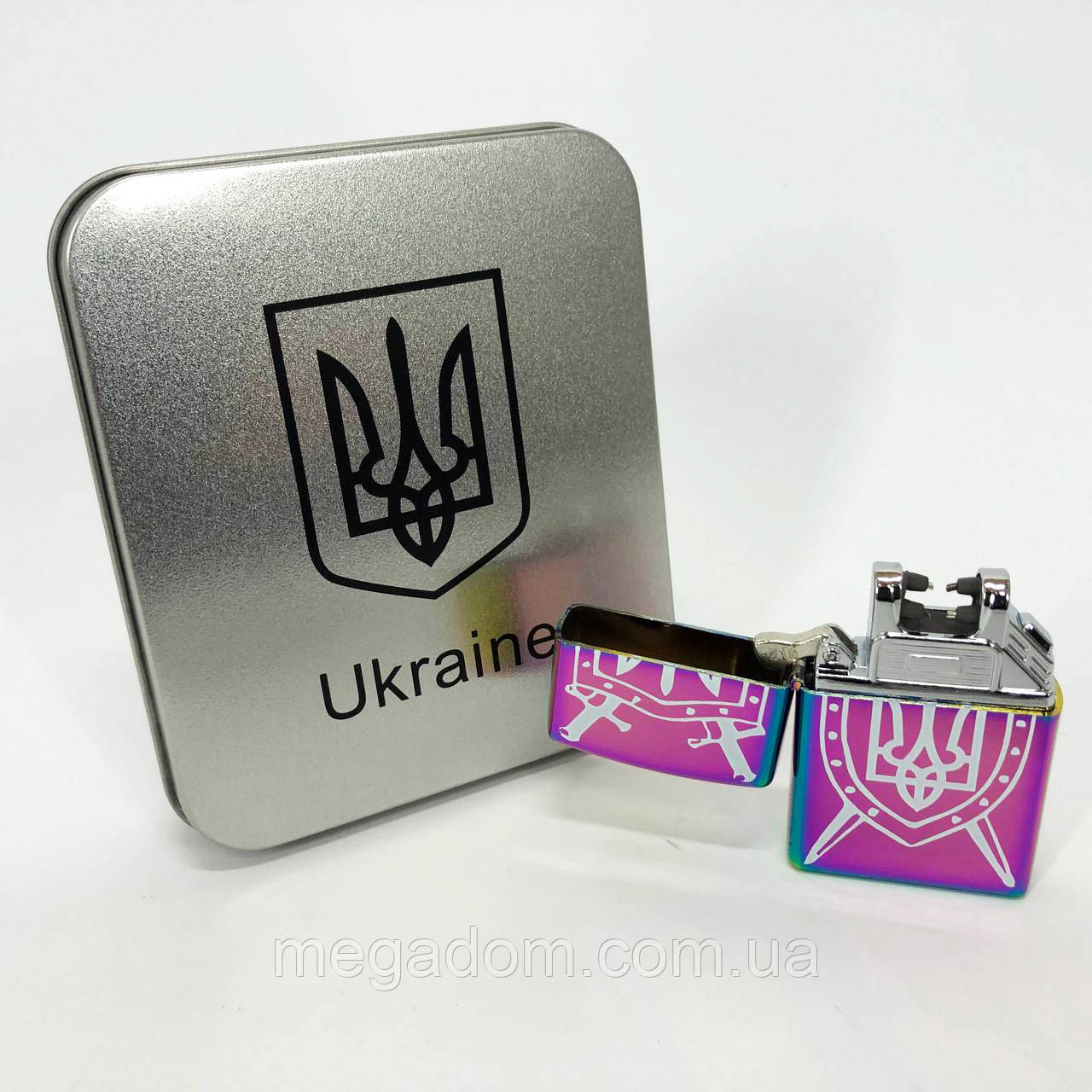 Подарункова імпульсна запальничка HL-446, Вічна запальничка usb з акумулятором, FB-447 Юсб запальничка