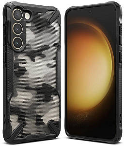 Чохол Fusion X до Samsung Galaxy S23 Camo Black (FX688E73)